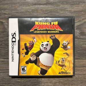 Kung Fu Panda: Legendary Warriors Nintendo DS Game Complete Case Manual 2008 Y2K